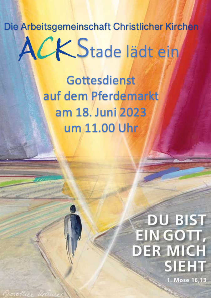 Sonntag, 18. Juni 2023 – 11 Uhr  Ökumenischer Altstadtfest-Gottesdienst